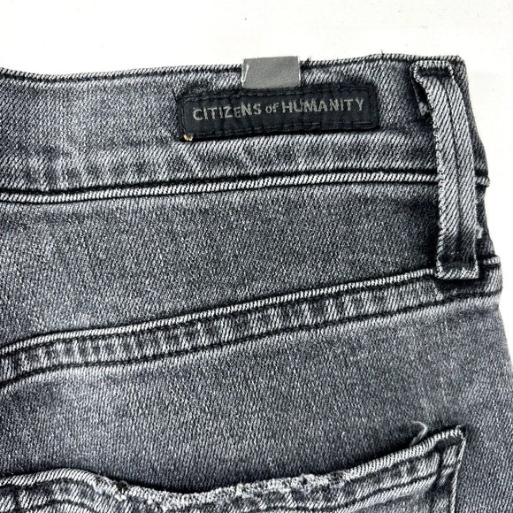 Citizens of Humanity Rocket Ankle Skinny Jeans Dark Gray Size 25 NWT $119 - Picture 10 of 10